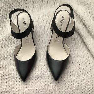 Anne Klein IFlex heels with ankle strap